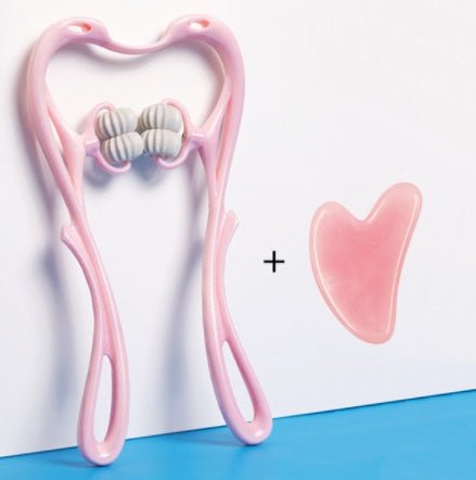 Neck Massager Tool Upto Six-wheel Manual Multifunctional Roller