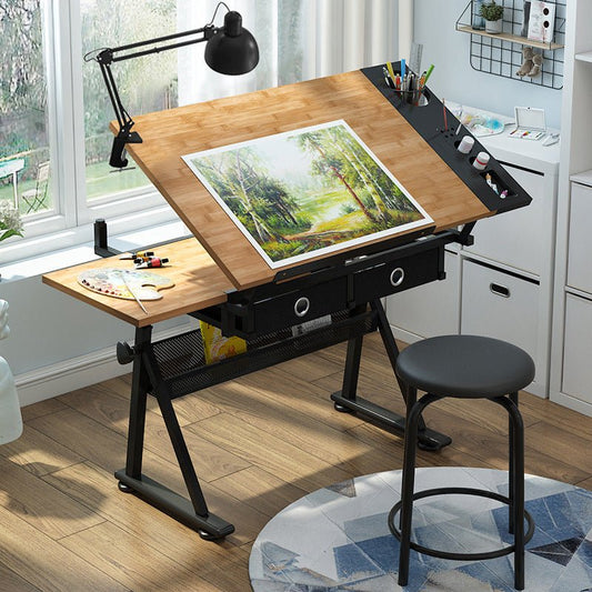 Drafting Table (or) Drawing Table with Premium Adjustable Desk Board