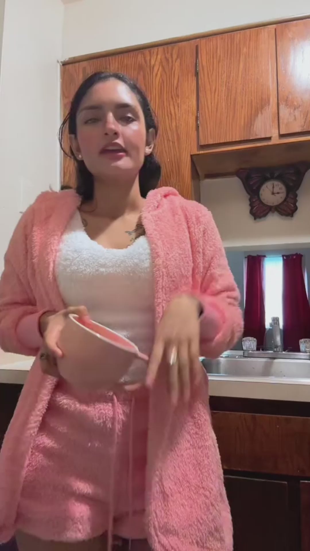 3-Piece Women’s Pajama Set – Long Sleeve Crop Tank Top & Drawstring Shorts Lounge Set